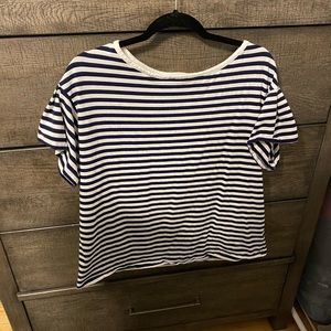 Plus Size Striped Top